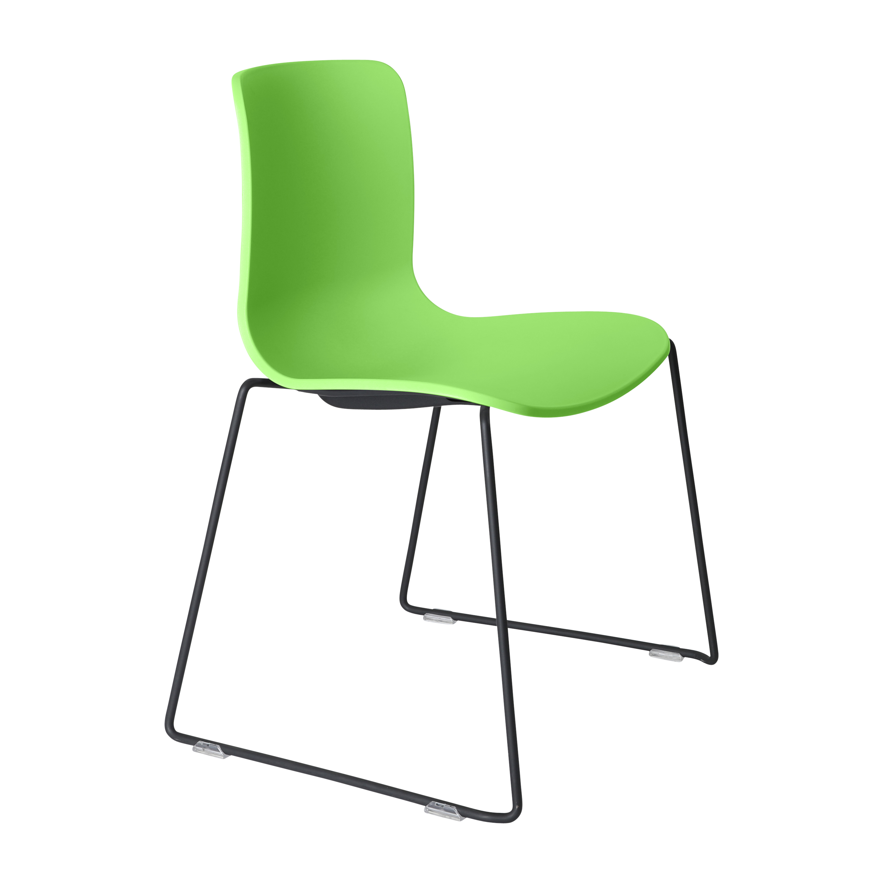 Acti Chair (Green / Sled Base Black)